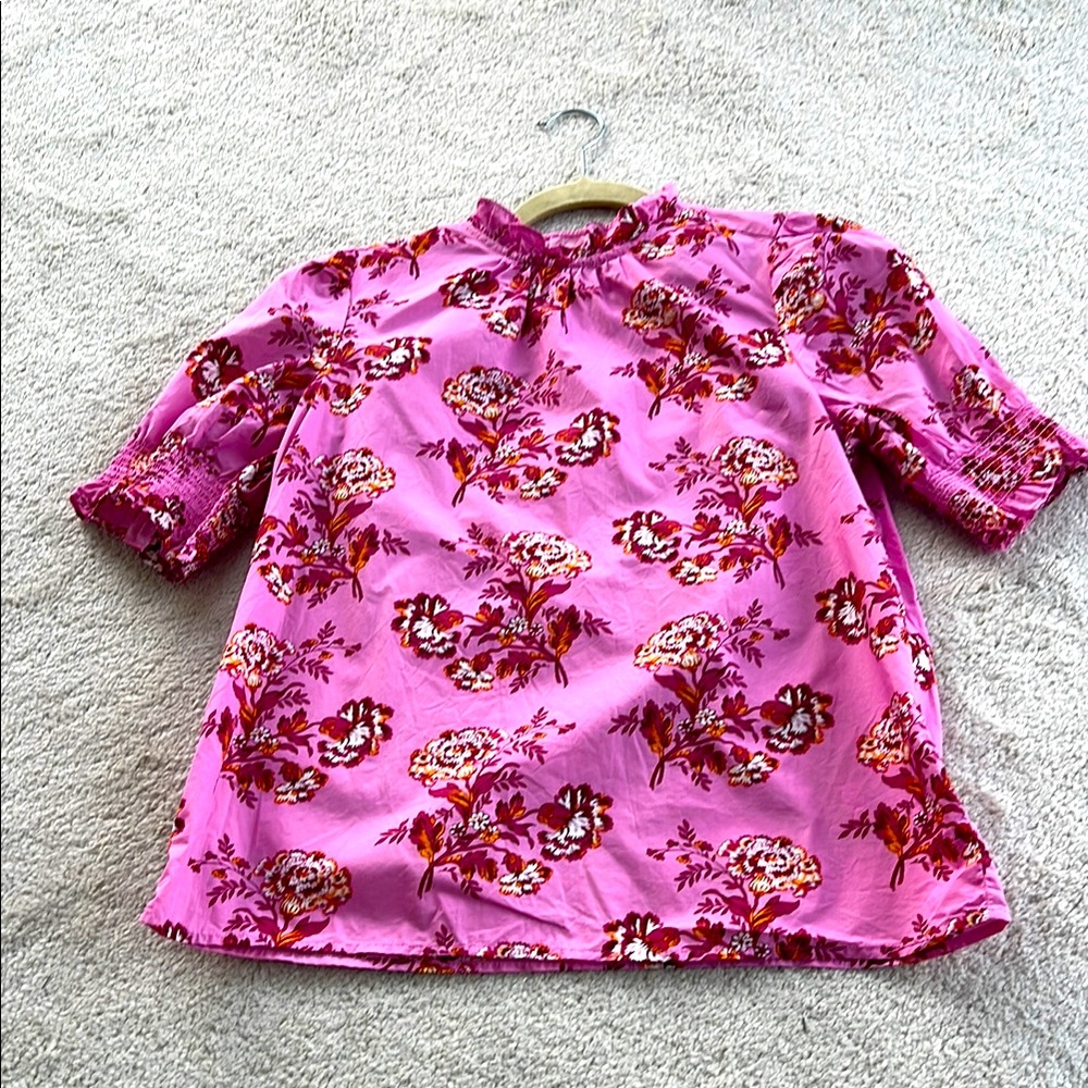 J Crew floral print summer top
Size S